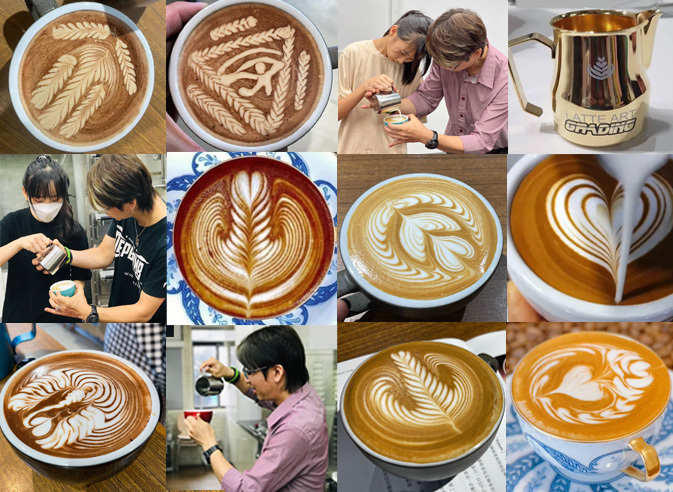 咖啡拉花初中高階課程